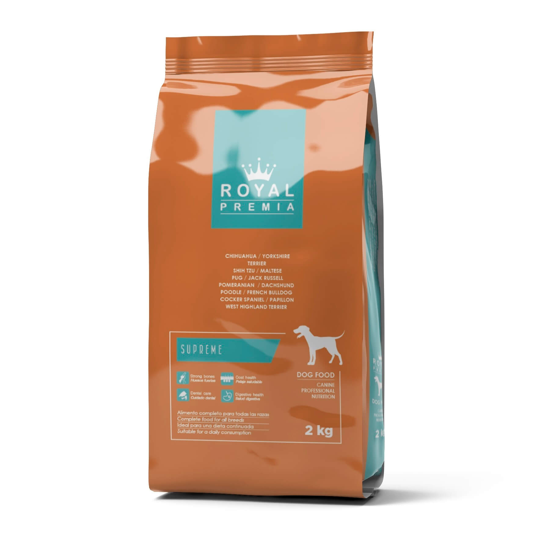 Dry Supreme Dog food Advance all breeds Dogs Royal Premia