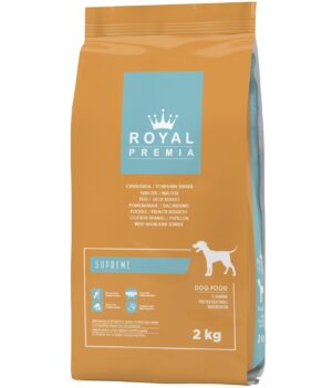 ROYAL PREMIA Advance Supreme Dry Dog and Puppy Food 2kg for All Small Breeds